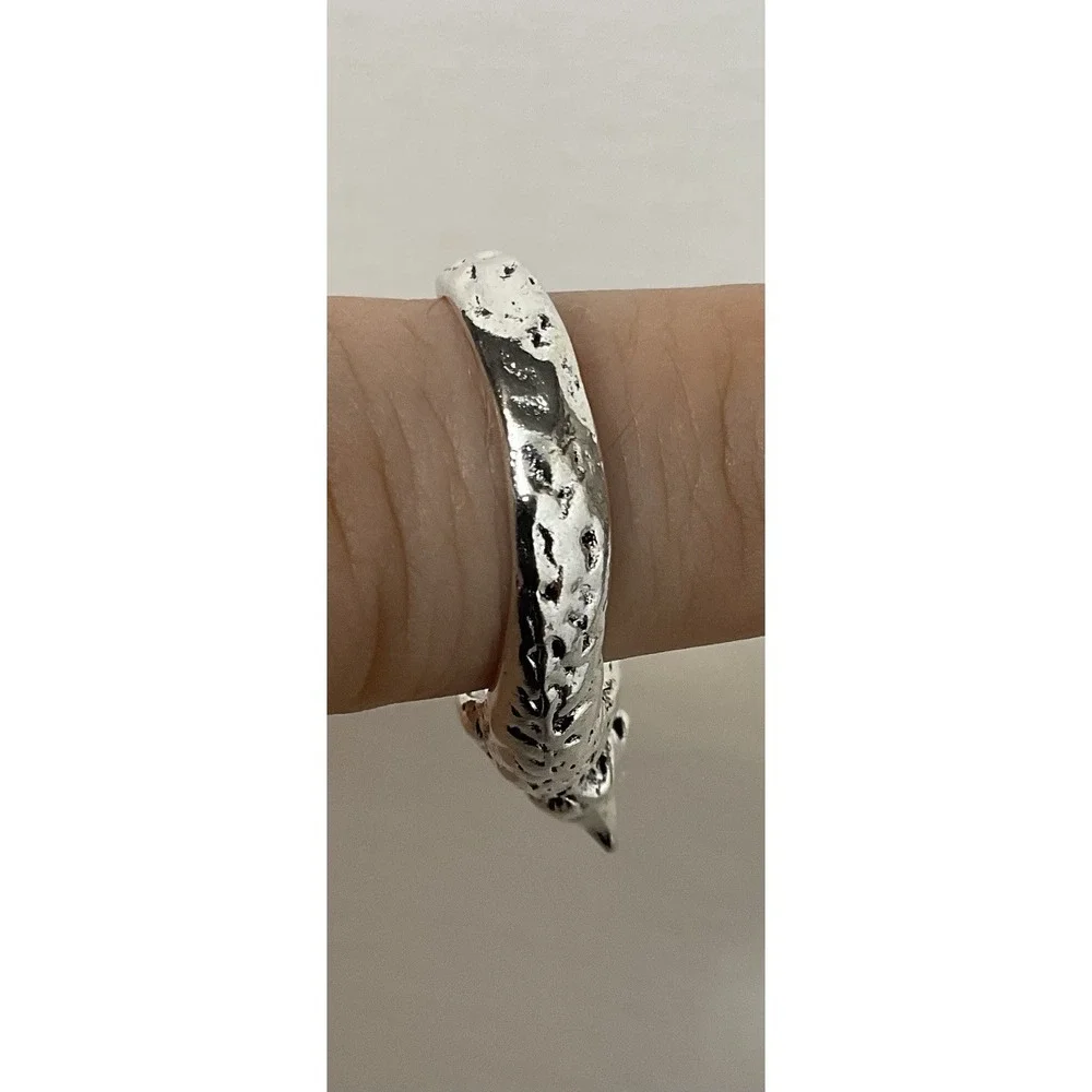 Vintage Cat‎ Shaped Silver Tone Ring Women Party Jewelry Open Ring Adjustable